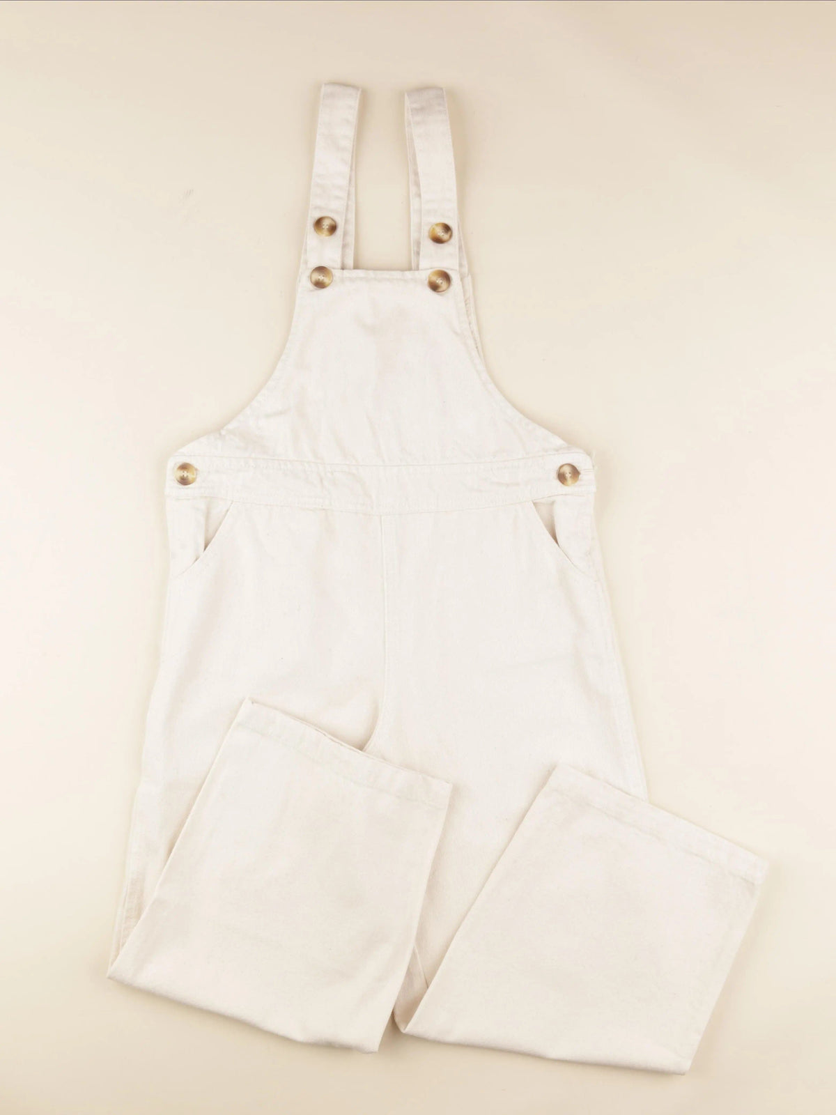 Salopette  quetsche beige
