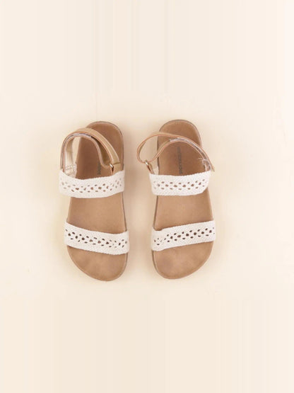 Sandales beige