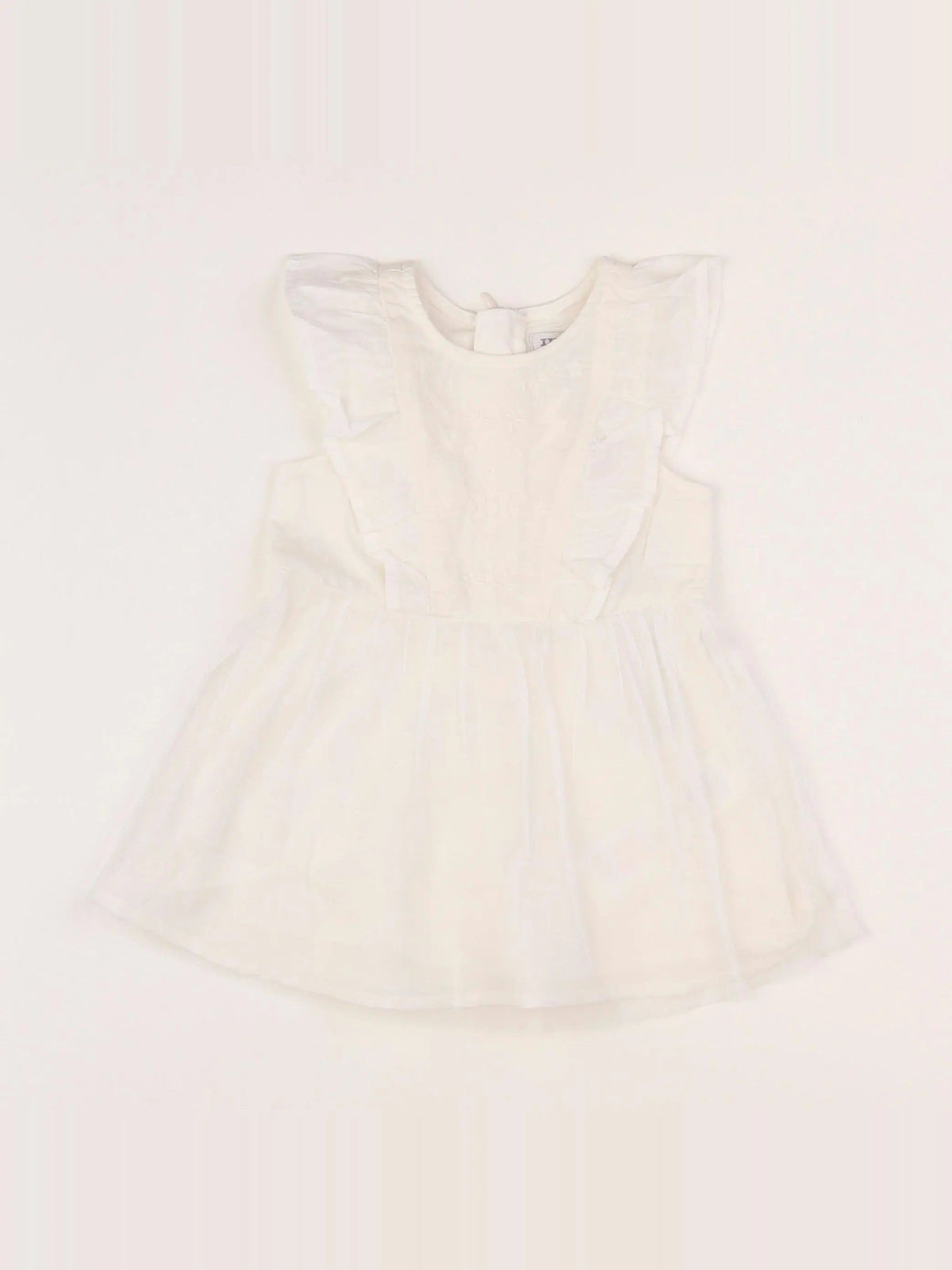 Robe beige- 6 mois
