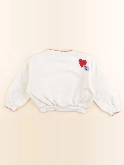 Sweat blanc