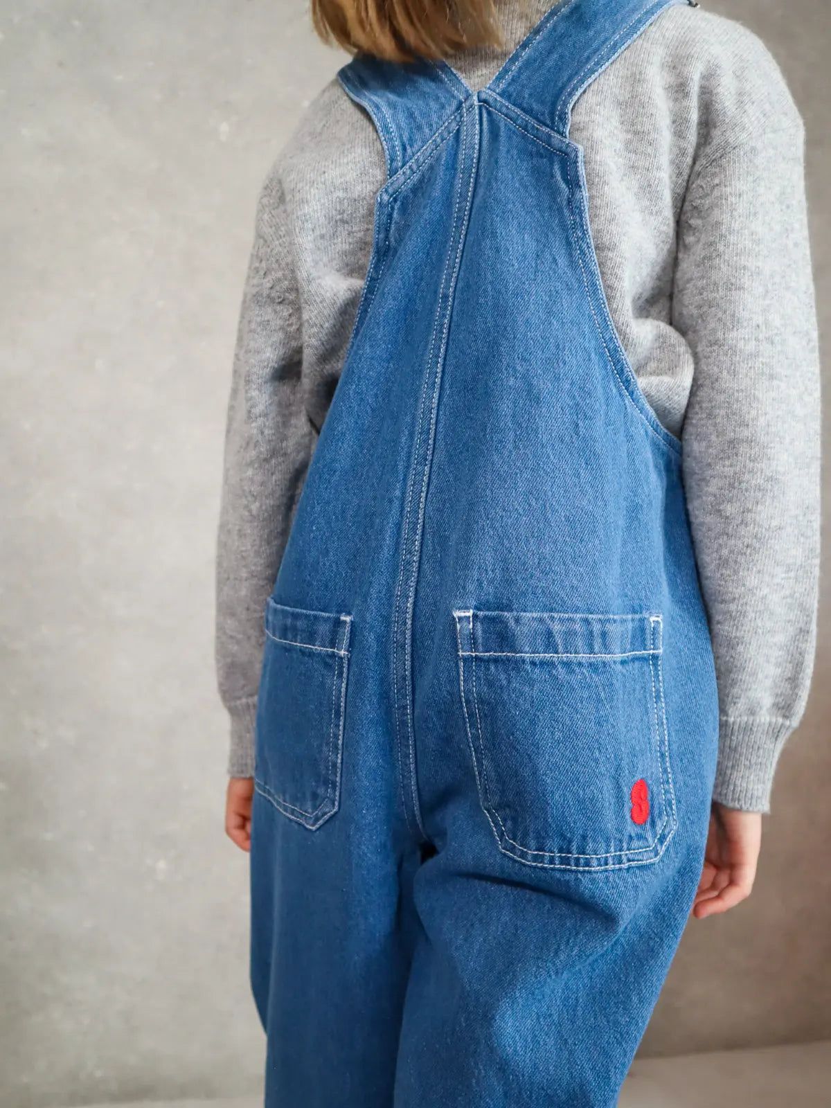 La salopette bleu