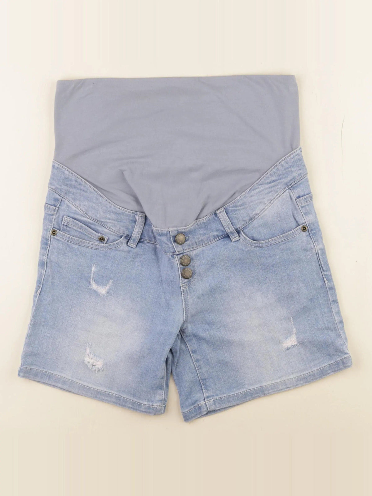 Short grossesse bleu