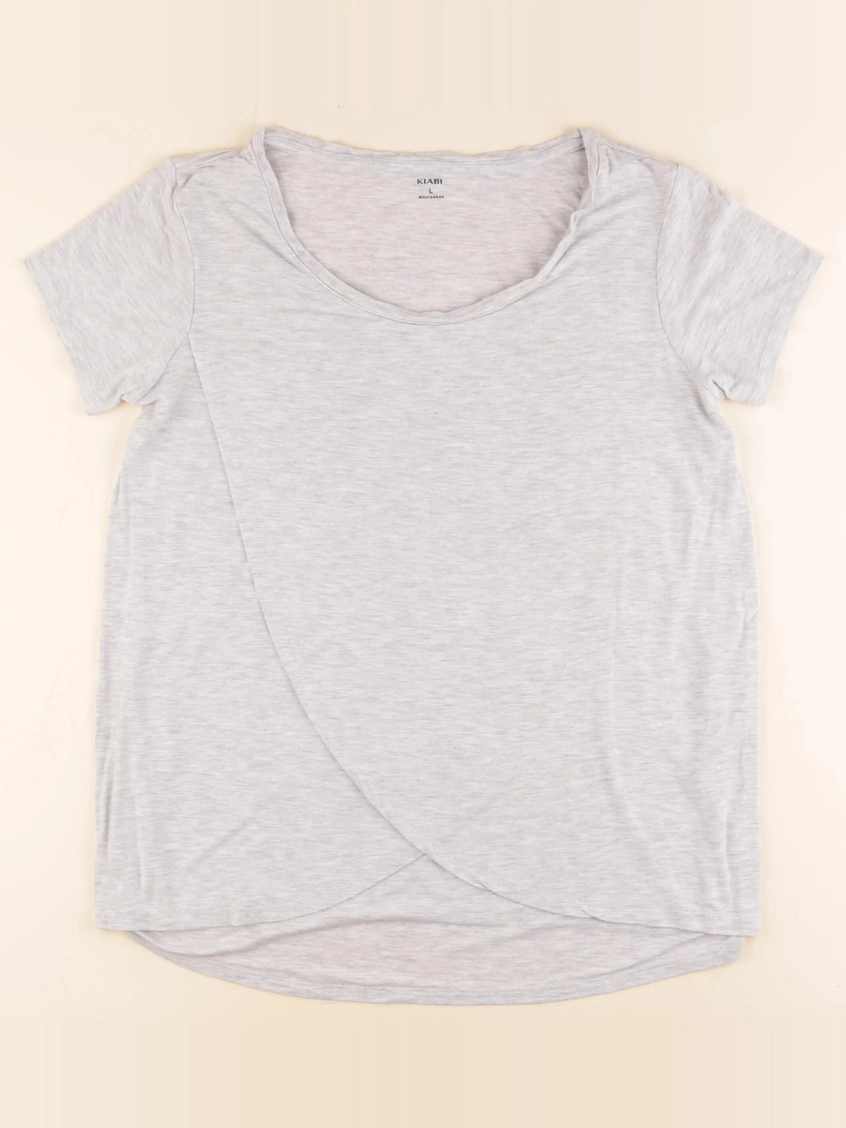 Tee-shirt grossesse, allaitement gris