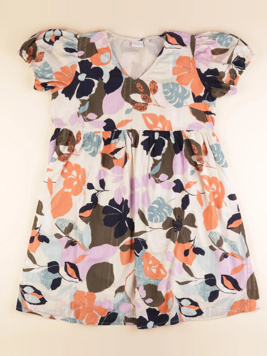 Robe grossesse multicolore