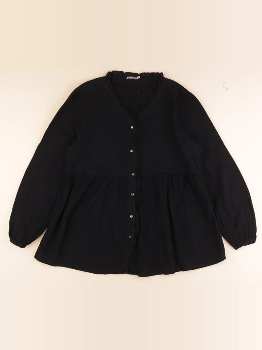 Blouse grossesse, allaitement noir