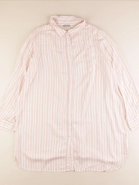 Chemise grossesse rose, blanc