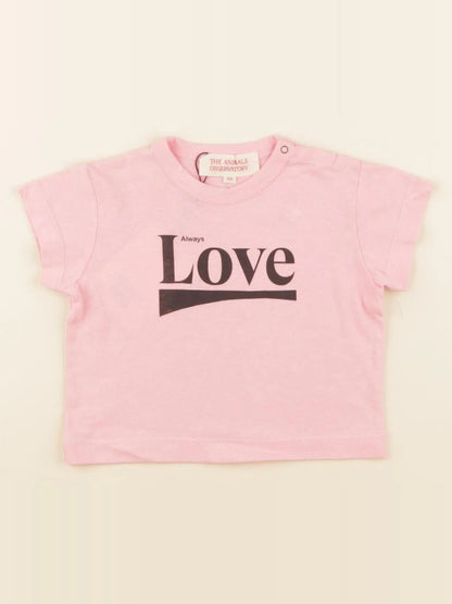 Tee-shirt rose