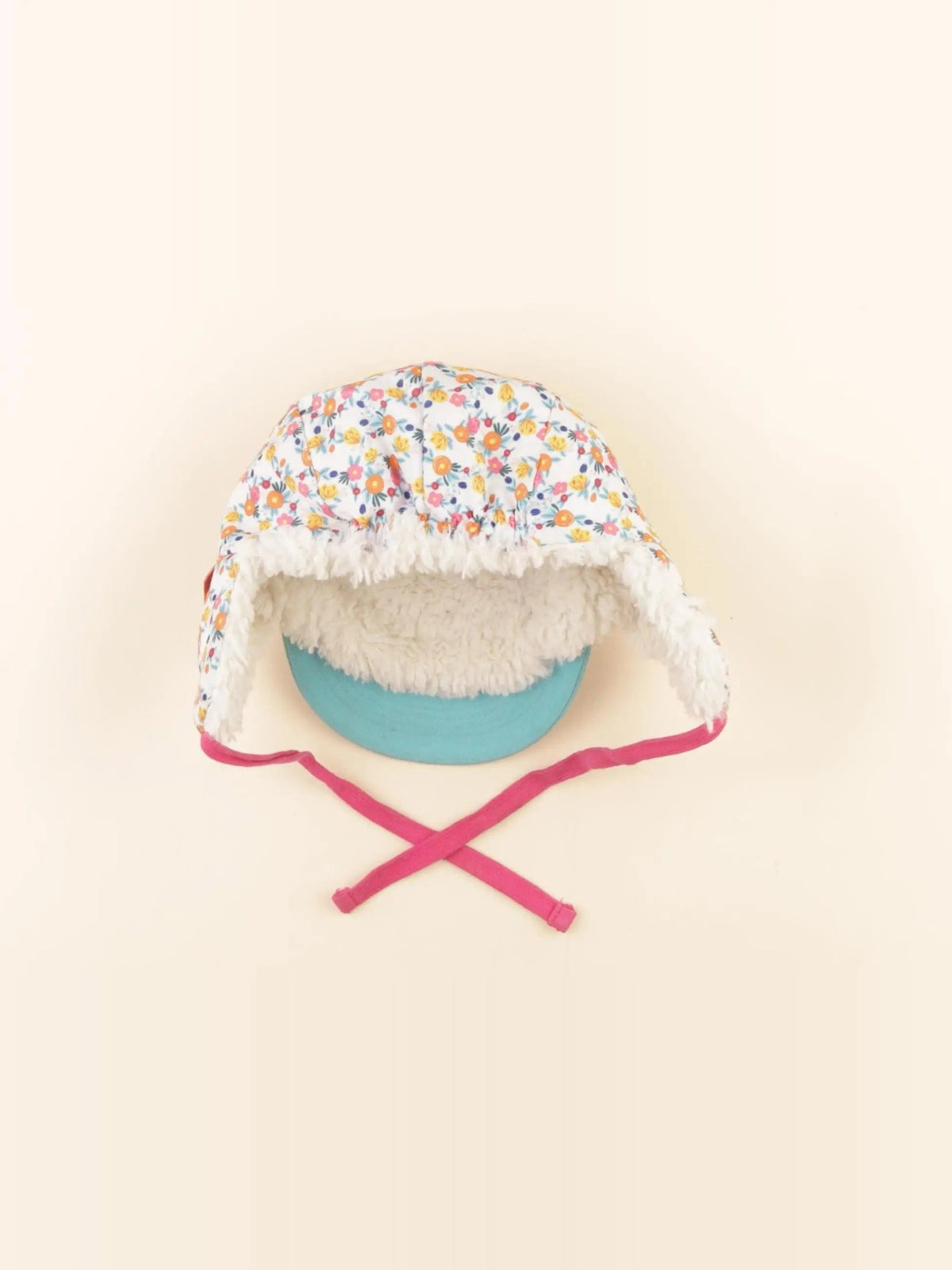 Casquette multicolore doublée- 3/6 ans