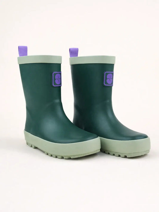Les bottes vert grenouille