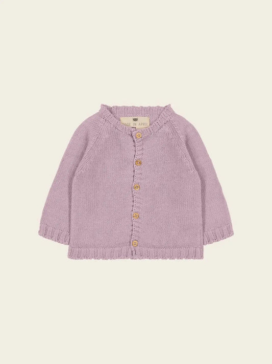 Gilet gaby lilas