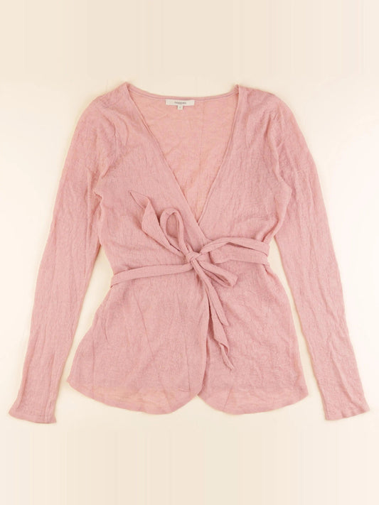 Gilet grossesse rose