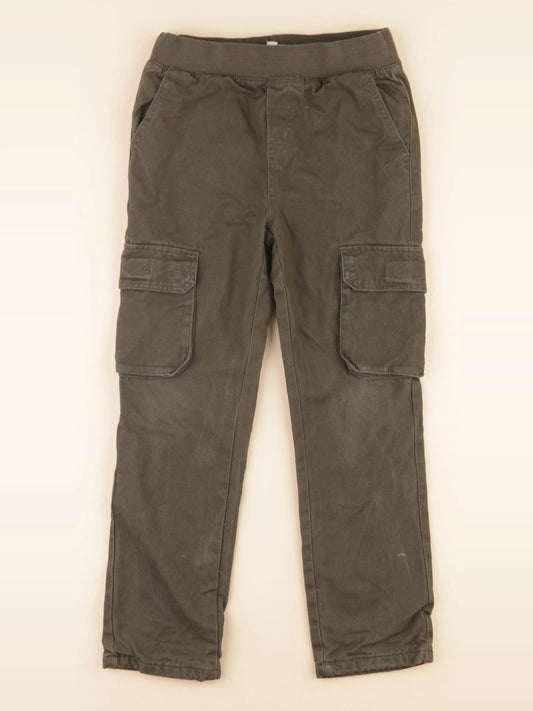 Pantalon doublé vert