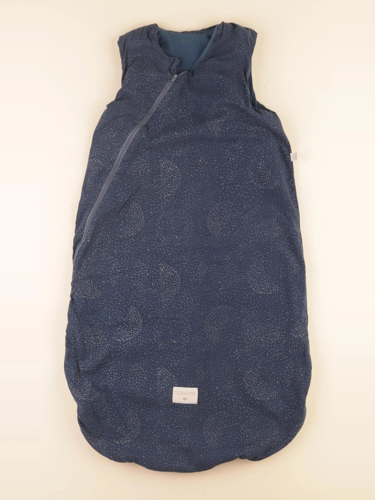 Gigoteuse bleu, argent