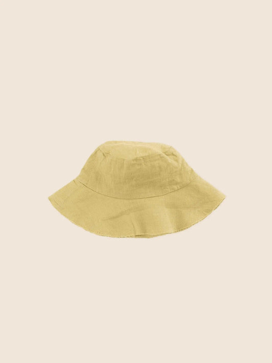 Chapeau linho jaune