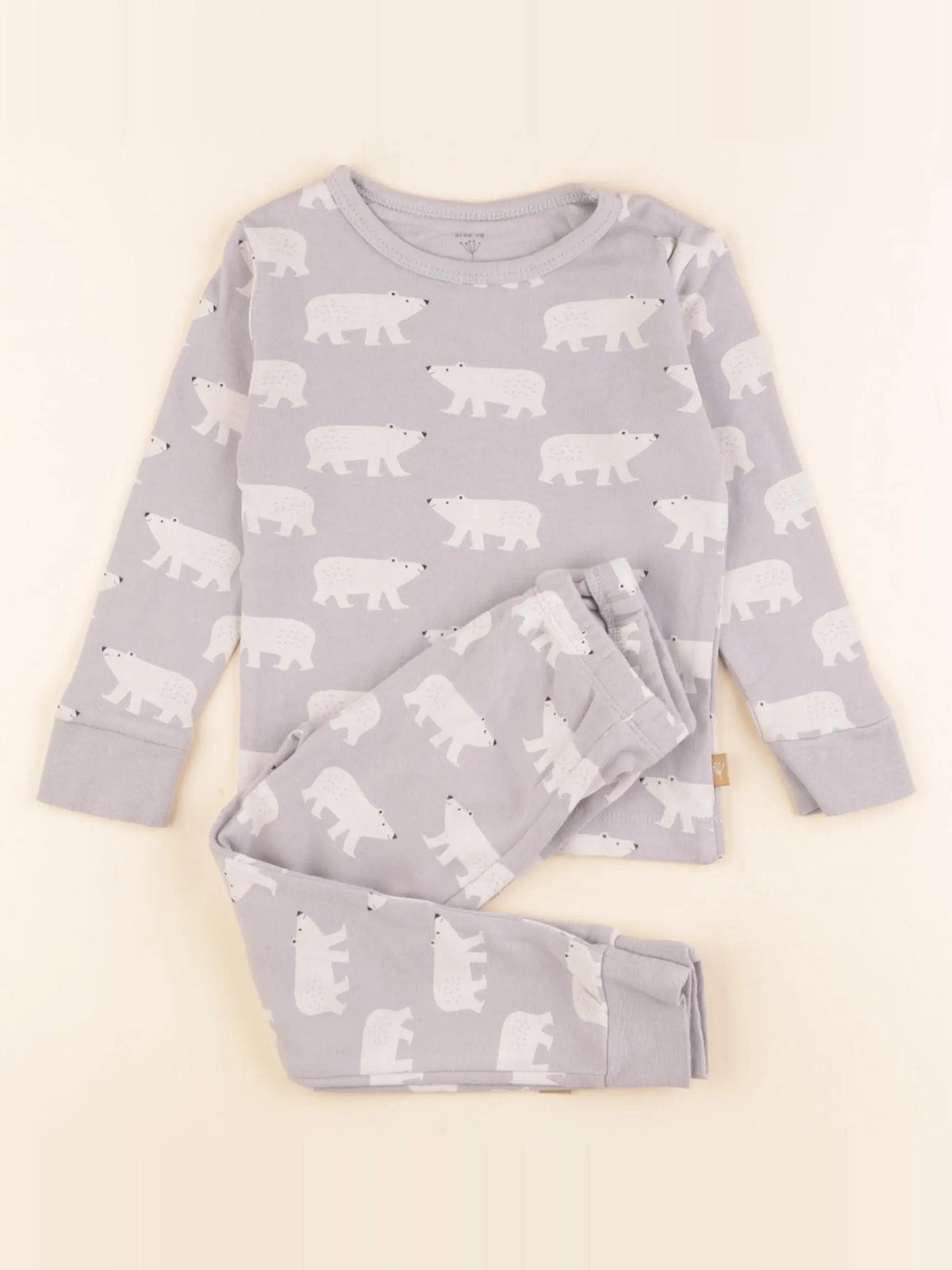 Pyjama coton gris