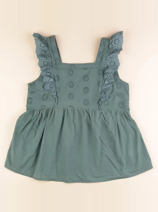 Blouse grossesse vert