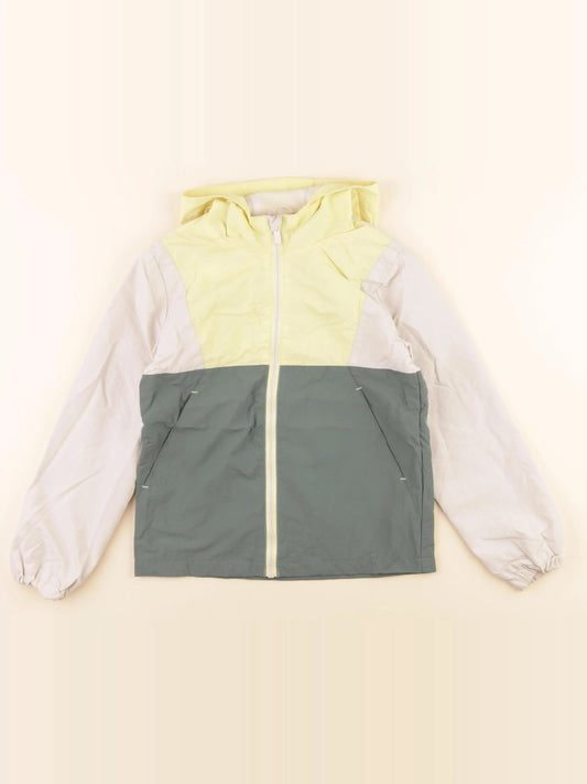 Coupe-vent jaune, vert