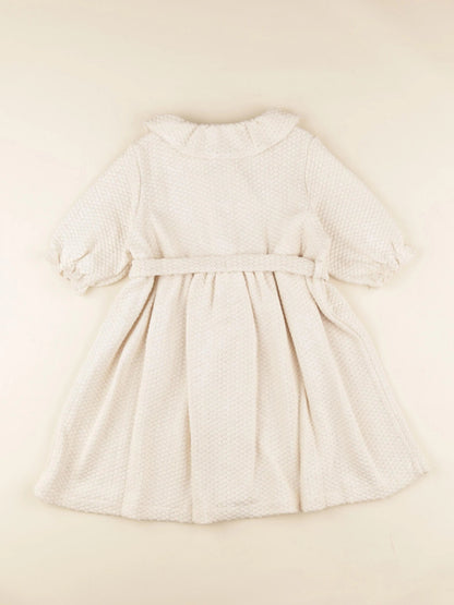 Robe saltarelle écru