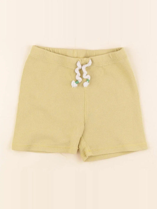 Short jaune