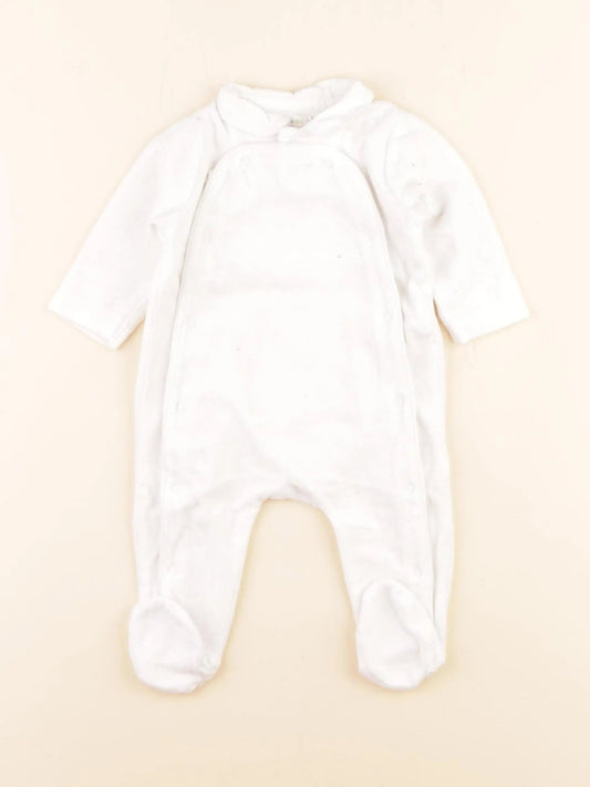 Pyjama velours blanc