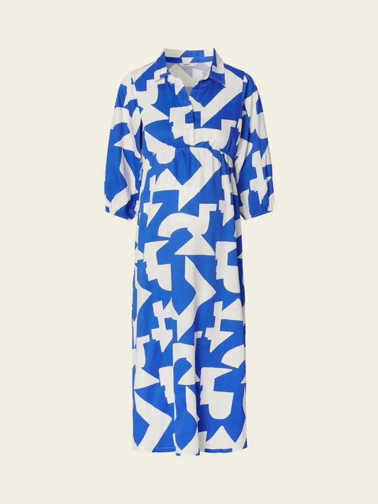Robe grossesse bleu