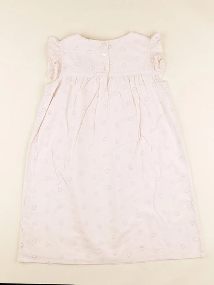 Robe hortense rose pale