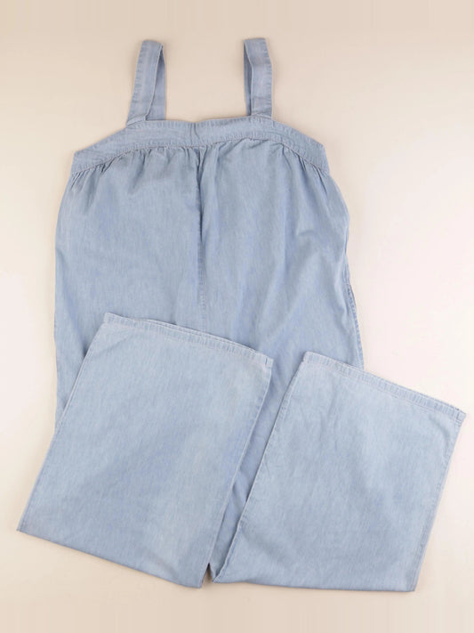 Combinaison grossesse bleu