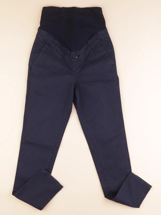 Pantalon grossesse bleu