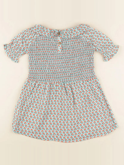 Robe louisa imprimé tulipe