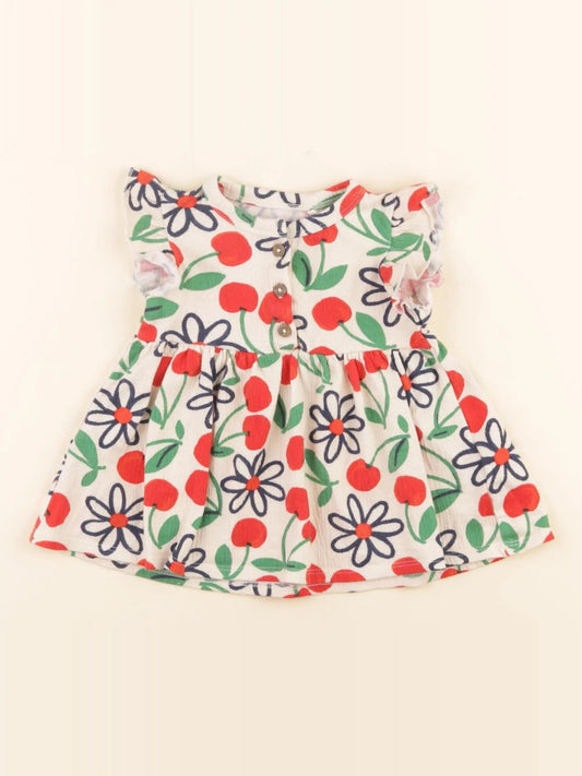 Robe multicolore