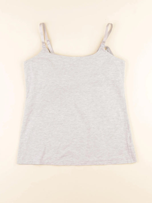 Débardeur grossesse, allaitement gris
