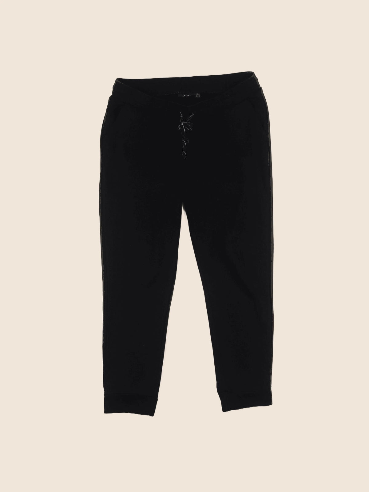 Jogging grossesse noir