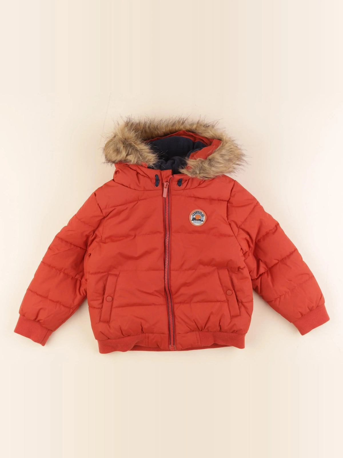 Doudoune orange