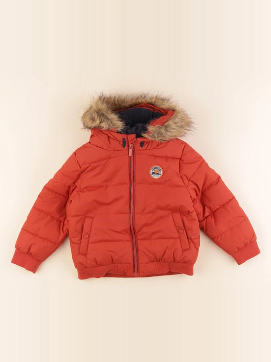 Doudoune orange