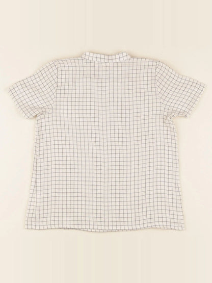 Chemise vichy écru