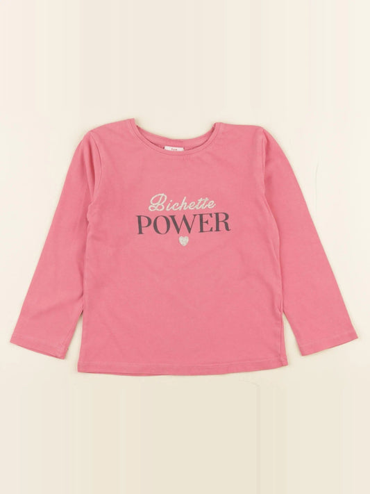 Tee-shirt rose