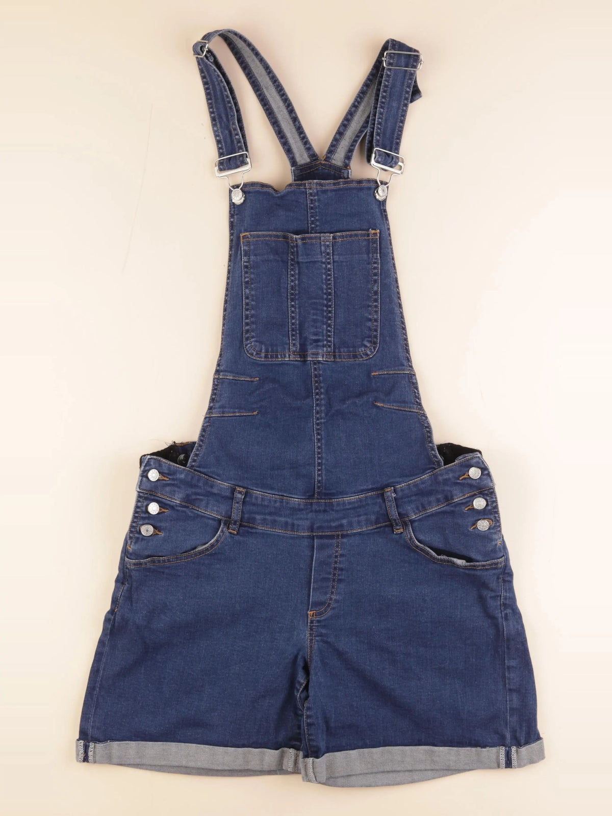 Salopette grossesse bleu