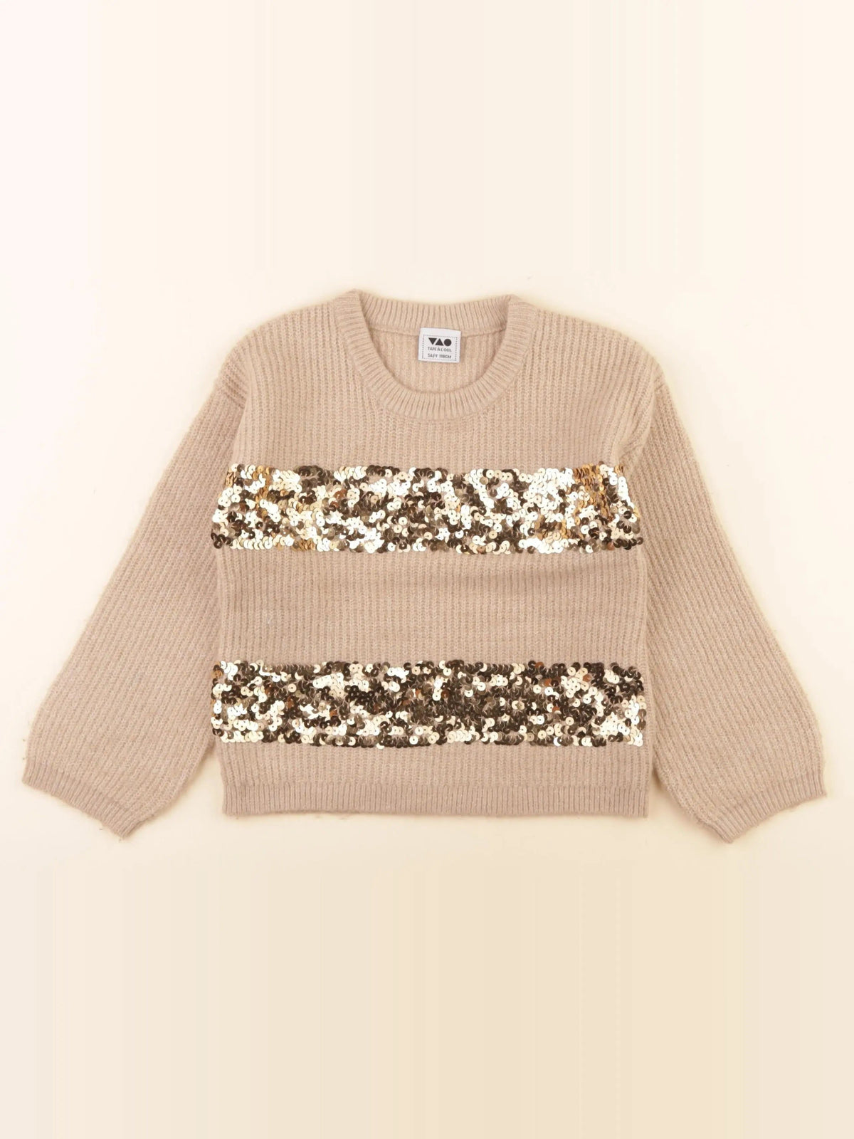 Pull beige, or