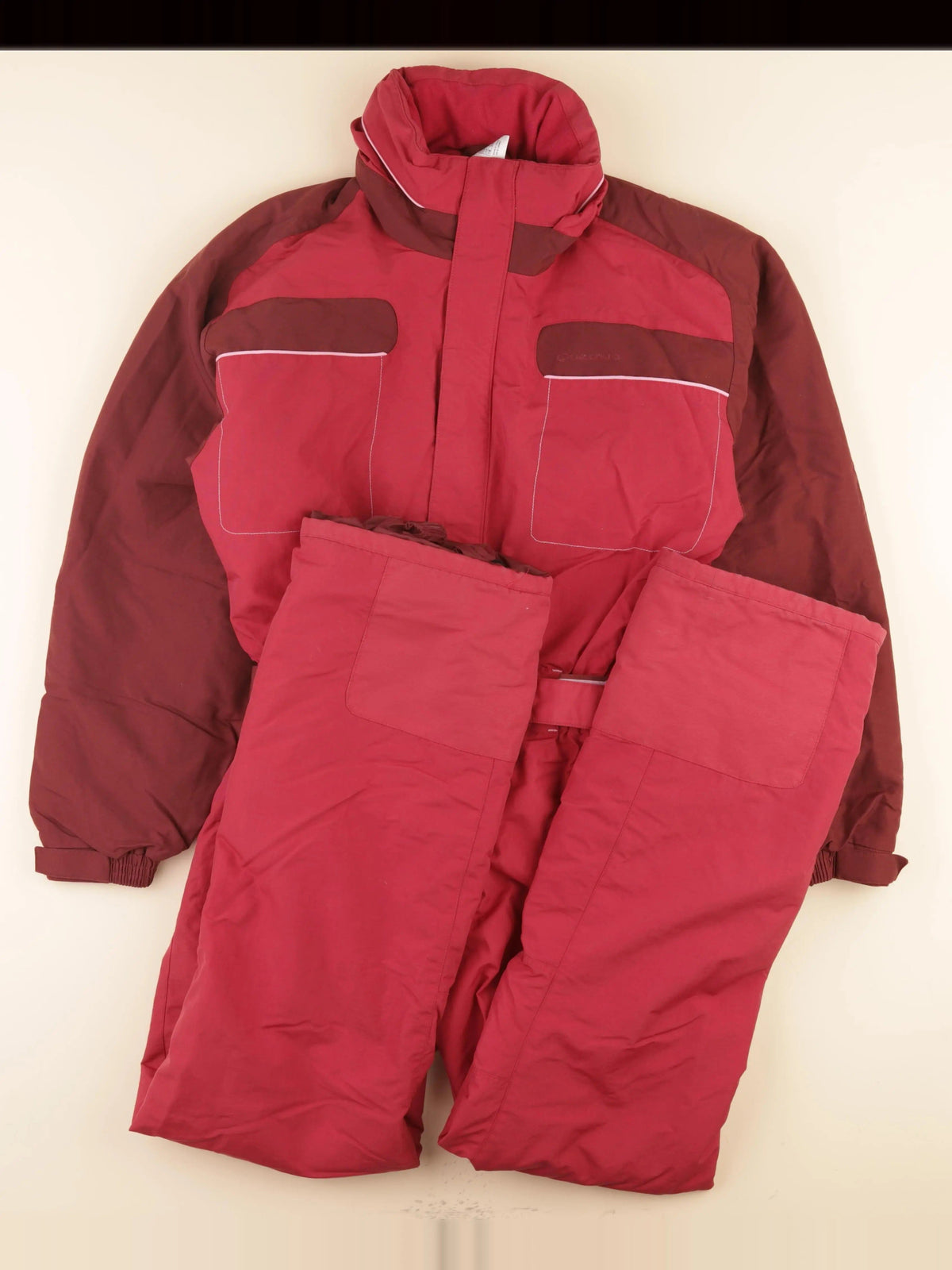 Combinaison de ski rouge