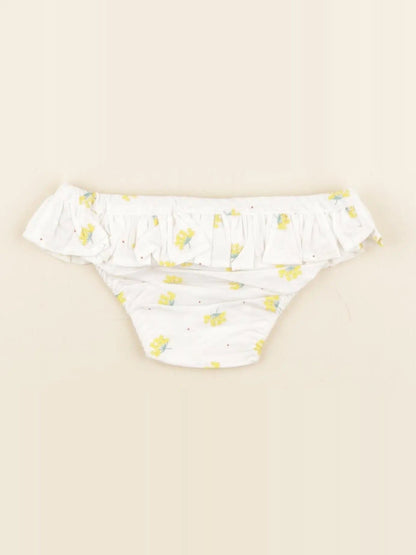 Maillot de bain coton juliette fleur jaune