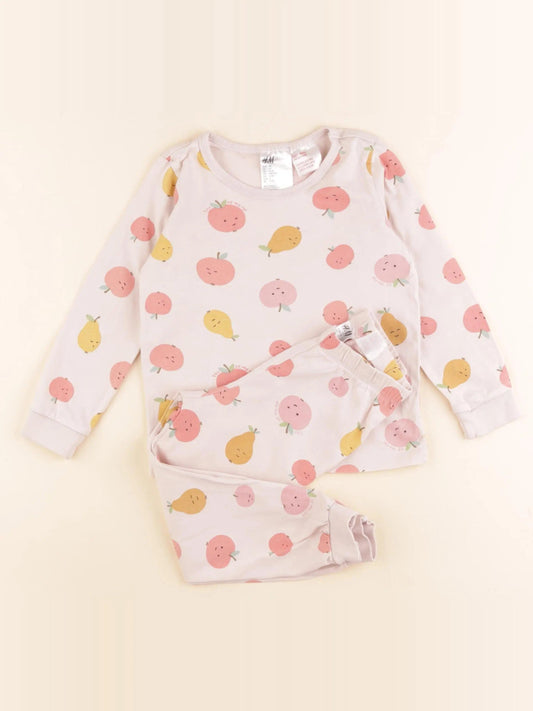 Pyjama coton rose