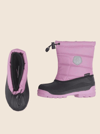 Bottes de ski fourrées lilac chiffon
