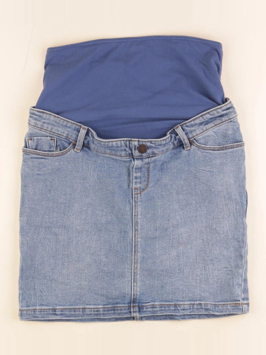Jupe grossesse bleu