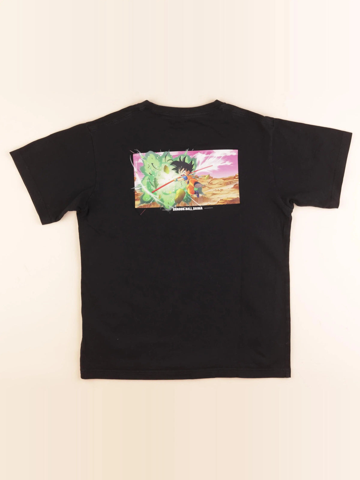 Tee-shirt imprimé au dos noir