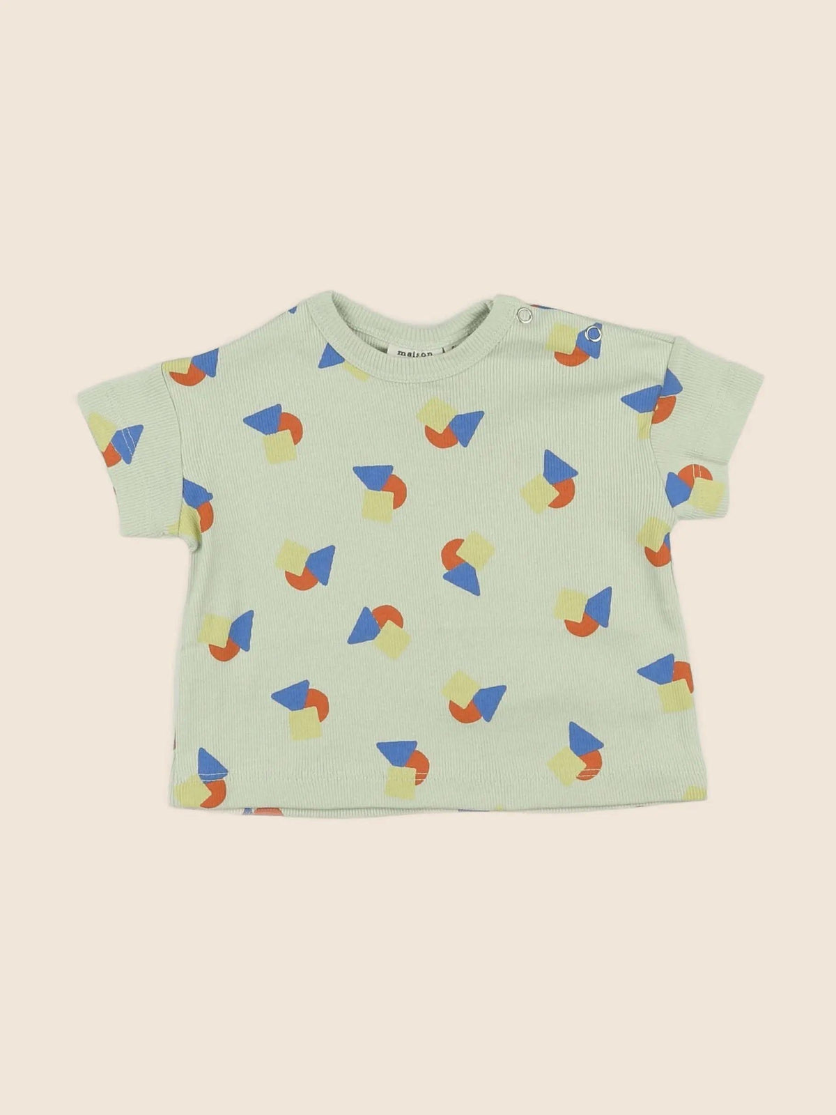 Tee-shirt puzzle vert