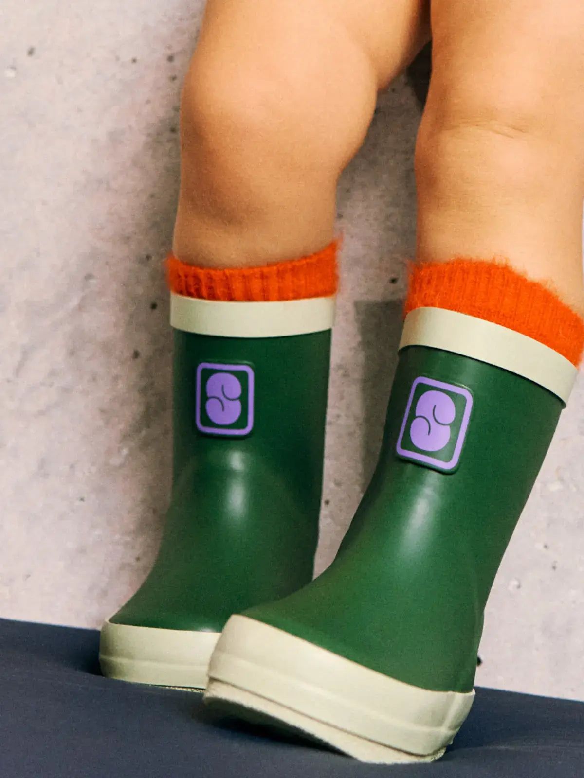 Les bottes vert grenouille