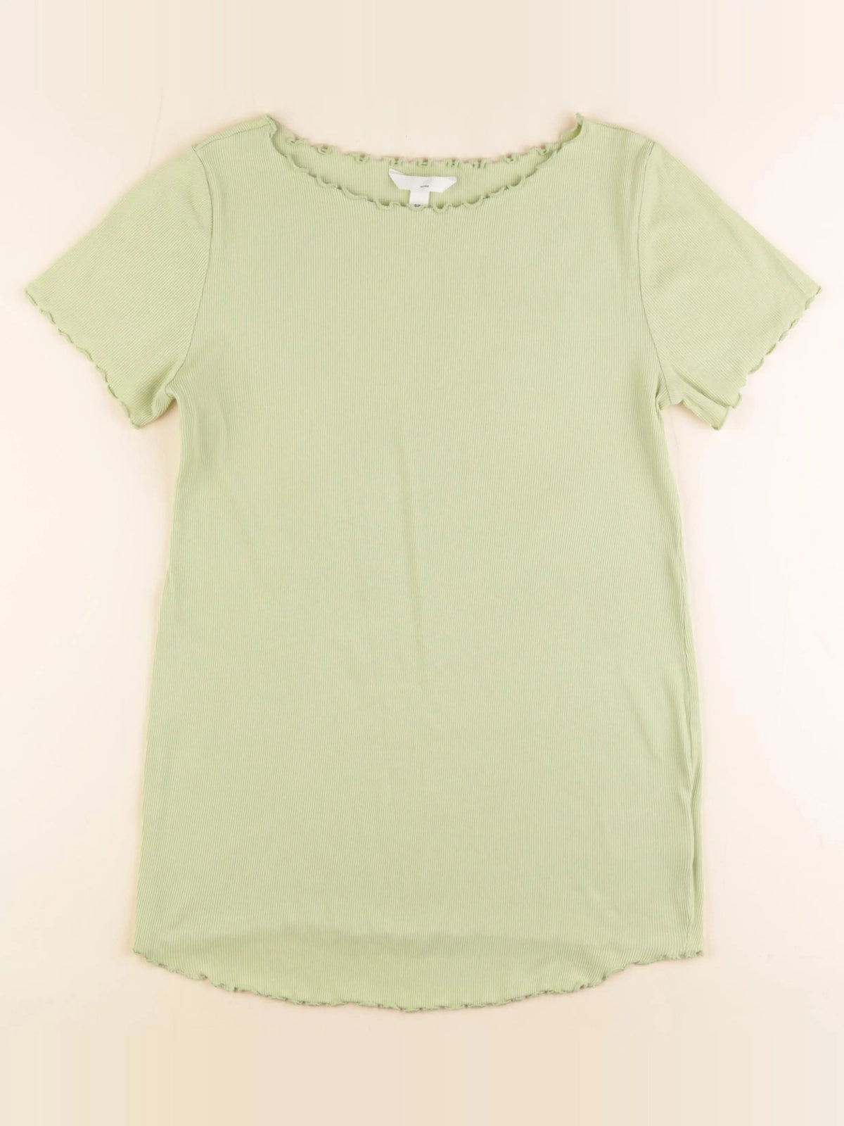 Tee-shirt grossesse vert