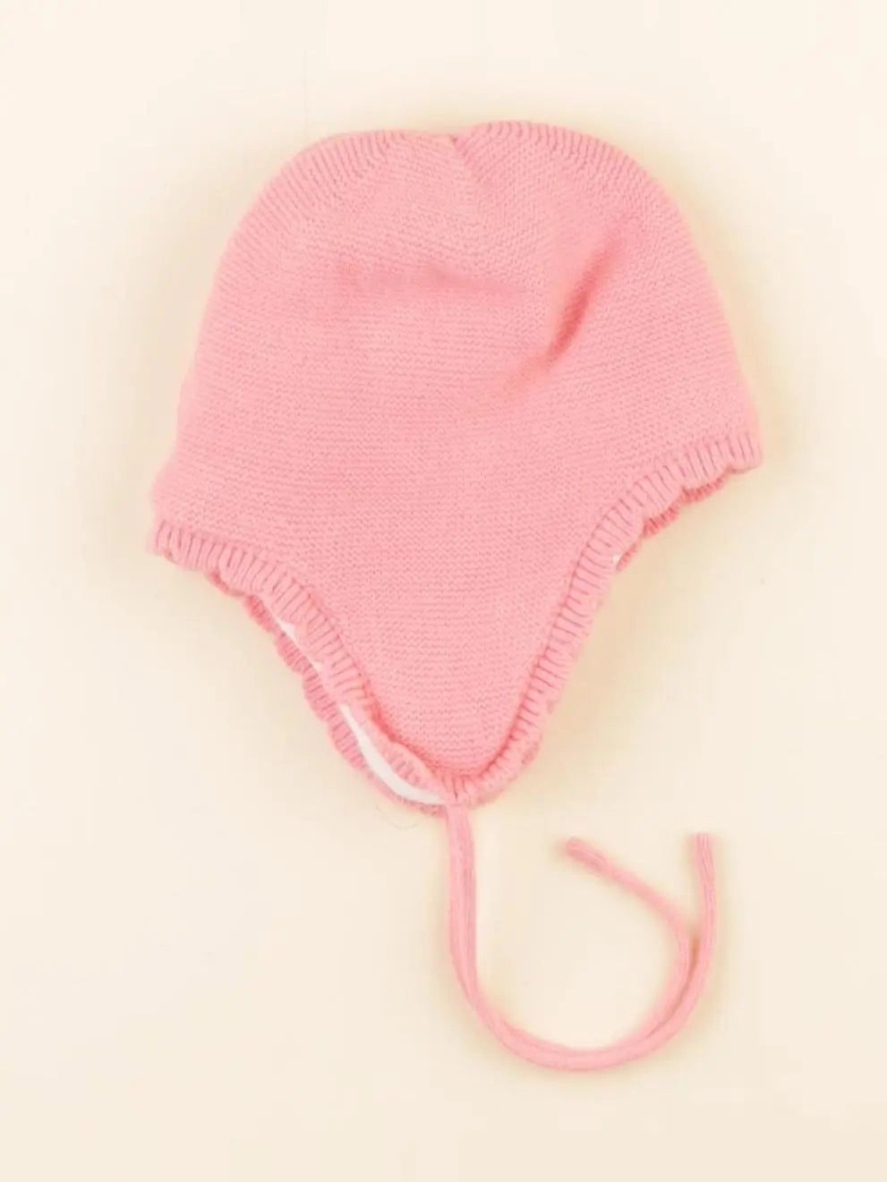 Bonnet blanc, rose