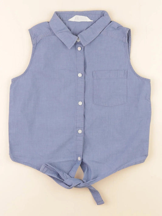 Blouse bleu