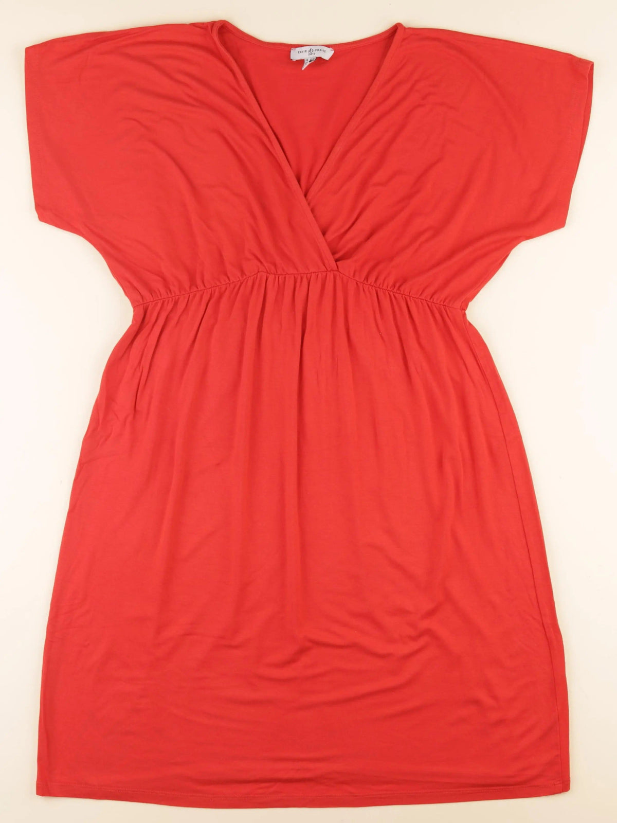 Robe grossesse, allaitement rouge